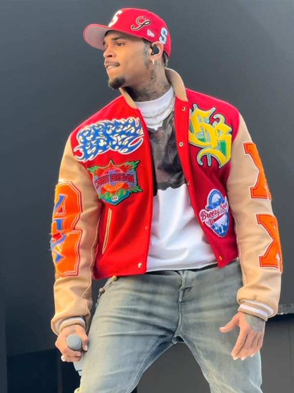 Chris Brown Breezy Bowl XX Bomber Jacket - view 2