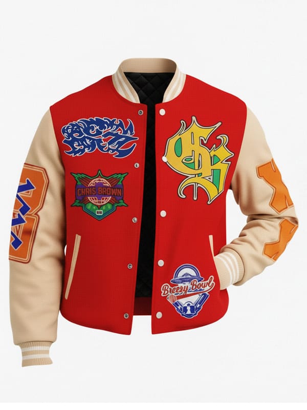 Chris Brown Breezy Bowl XX Bomber Jacket - view 5