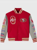 2025 OVO San Francisco 49ers Varsity Jacket