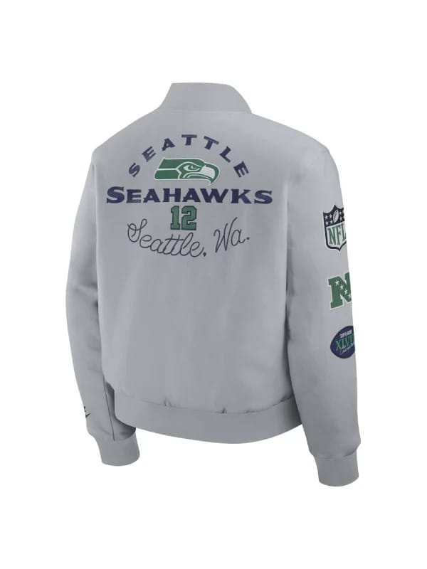 2025 Seattle Seahawks Nike Rivalries Varsity Jacket - view 2