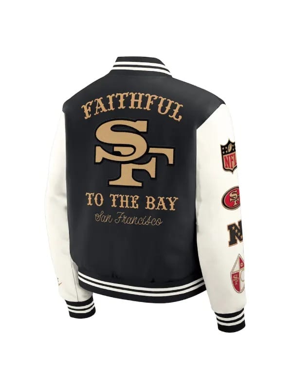 2025 SF 49ers Nike Rivalries Varsity Jacket - view 2