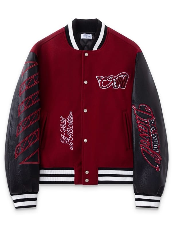 2025 UEFA AC Milan Ruben Loftus Varsity Jacket - view 3