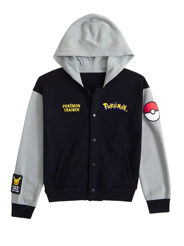 Abercrombie Pokémon Hooded Bomber Jacket