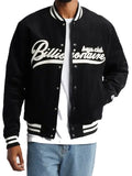 Billionaire Boys Club Black Wool Bomber Jacket
