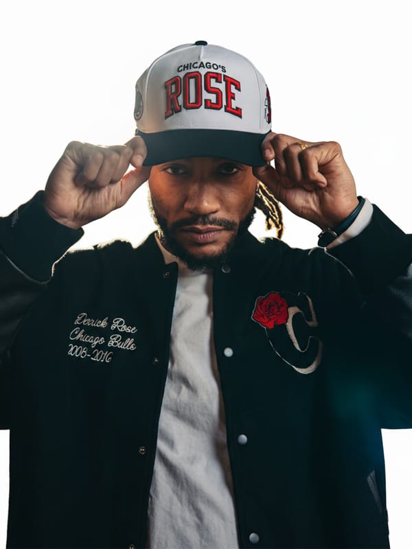 Derrick Rose Chicago Bulls Retirement Varsity Jacket - view 2
