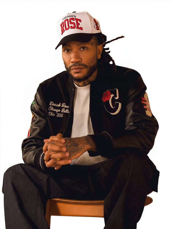 Derrick Rose Chicago Bulls Retirement Varsity Jacket