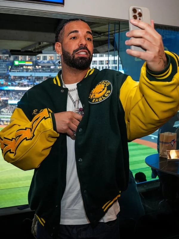 Drake Rob Ford Don Bosco Eagles Varsity Jacket - view 2