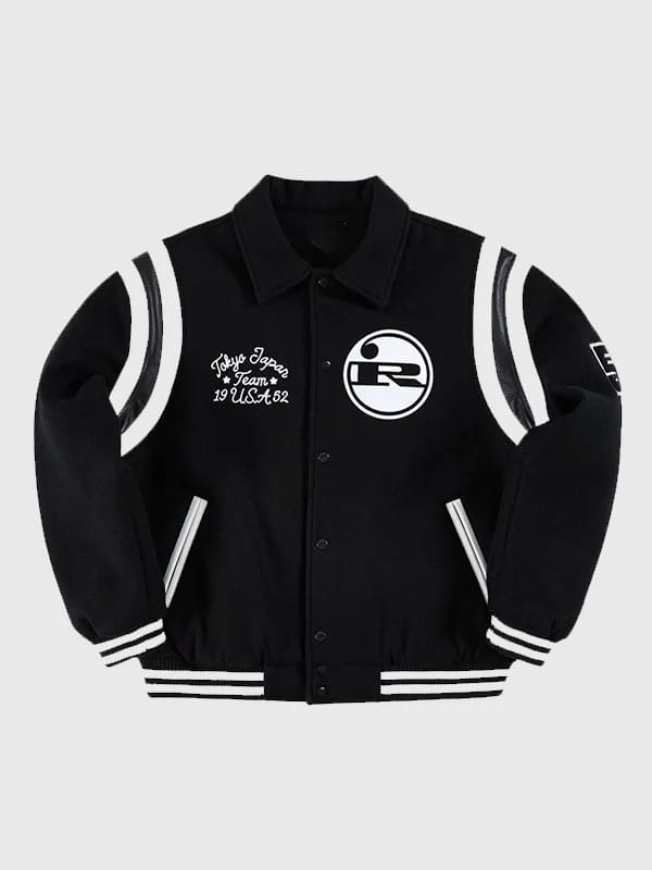 Golf Wang x Marty Rockwell Black Varsity Jacket