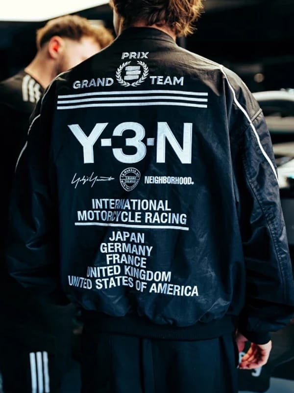 Grand Prix Racing Y3-N Yohji Yamamoto Black Jacket - view 4