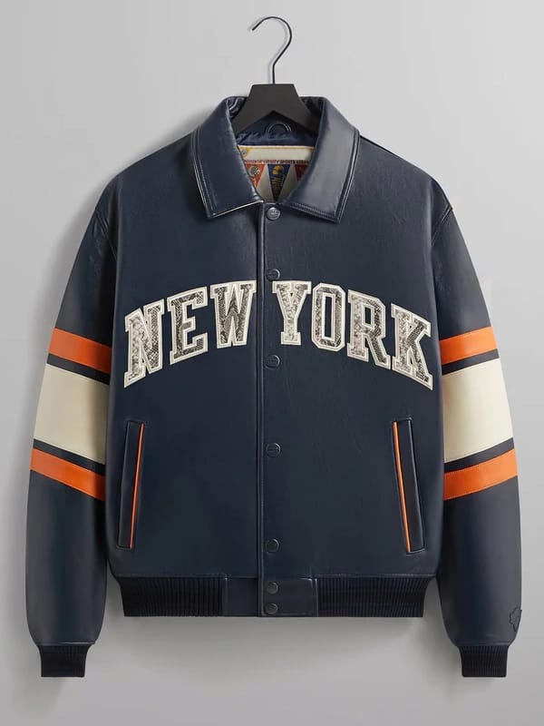 Kith x AVIREX NY Knicks Legend Bomber Jacket