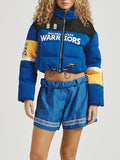 Kristin Juszczyk Golden State Warriors Puffer Jacket