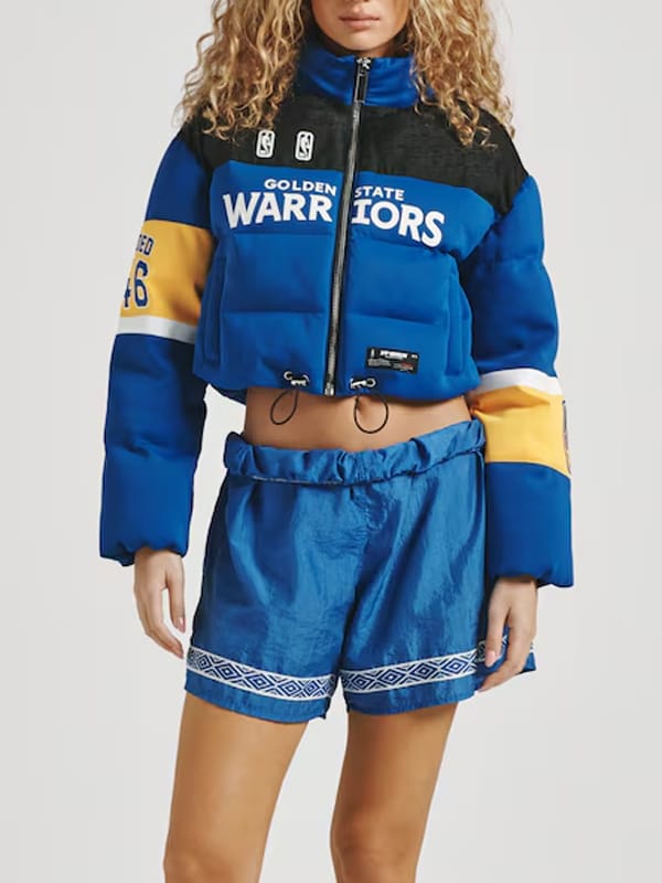 Kristin Juszczyk Golden State Warriors Puffer Jacket