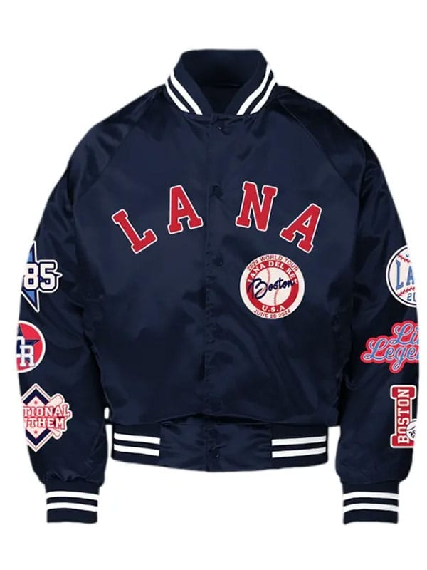 Lana Del Rey Boston World Tour Varsity Jacket