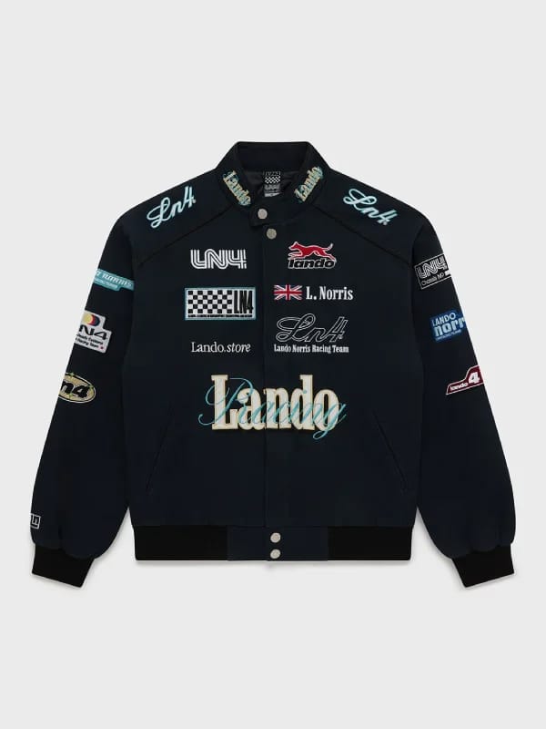 Lando Norris LN4 Racing Team Bomber Jacket