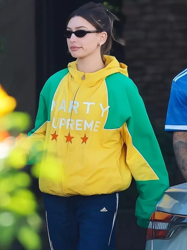 Marty Supreme Hailey Bieber Hooded Jacket - view 2