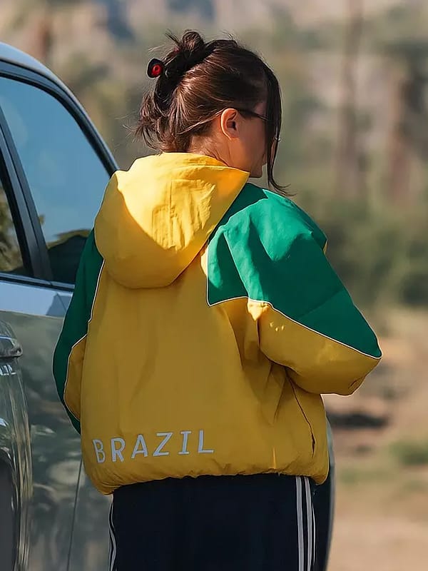 Marty Supreme Hailey Bieber Hooded Jacket - view 3