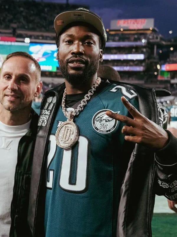 Meek Mill Super Bowl Champions Eagles Jacket - view 3