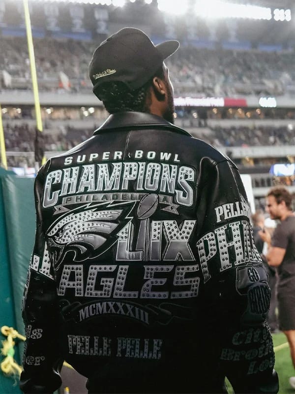 Meek Mill Super Bowl Champions Eagles Jacket - view 2