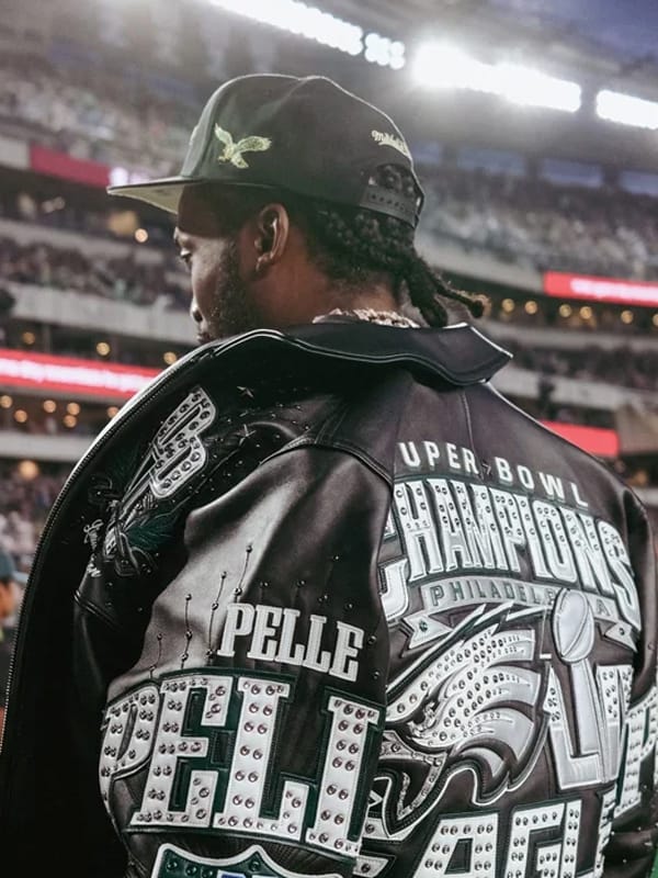 Meek Mill Super Bowl Champions Eagles Jacket - view 5