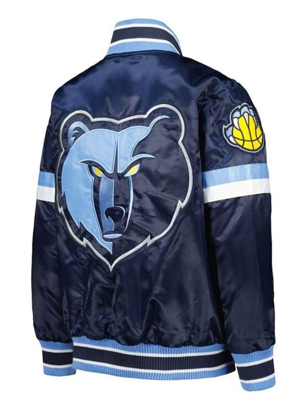 Memphis Grizzlies Starter Varsity Satin Jacket - view 2