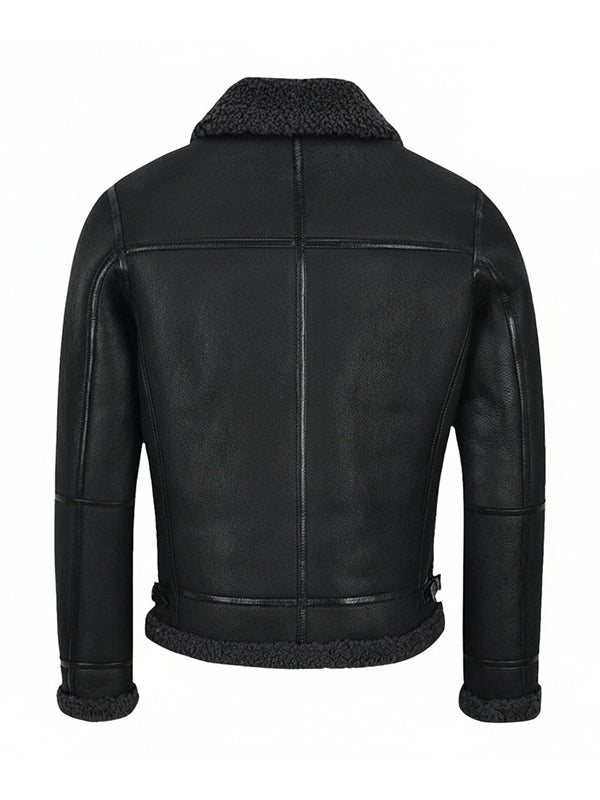 Men's B3 Air Force Shearling Leather Jacket - view 2