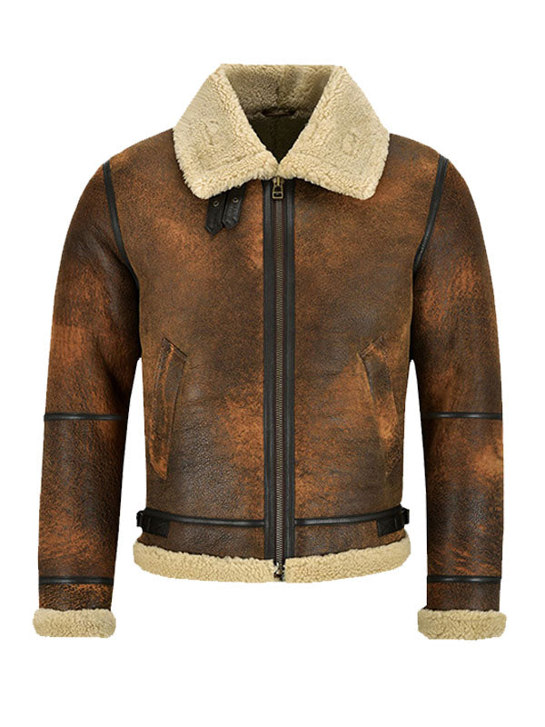Men's B3 Sheepskin Shearling Leather Jacket