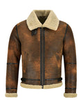 Men's B3 Sheepskin Shearling Leather Jacket