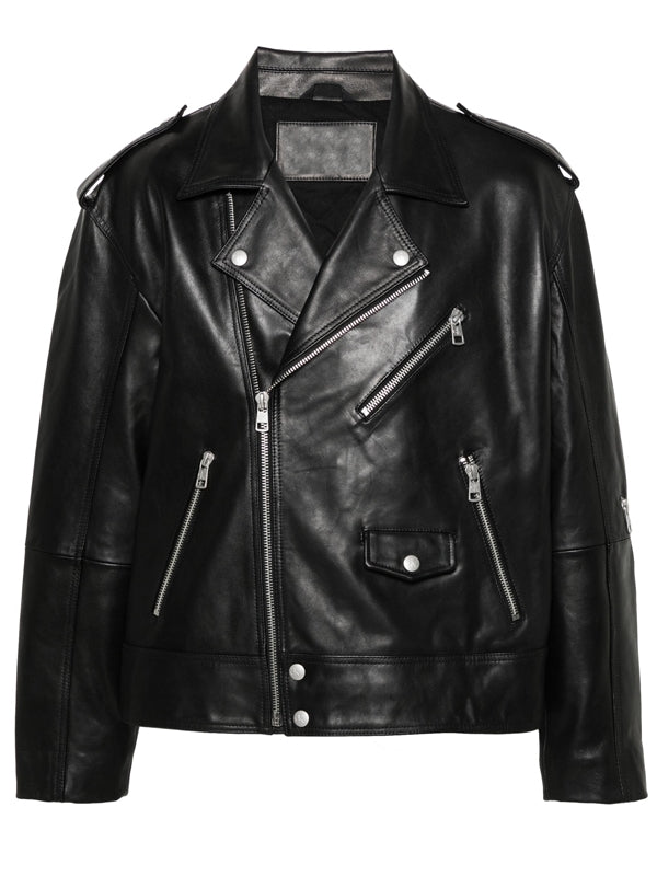 Men's Classic Brando Black Leather Jacket
