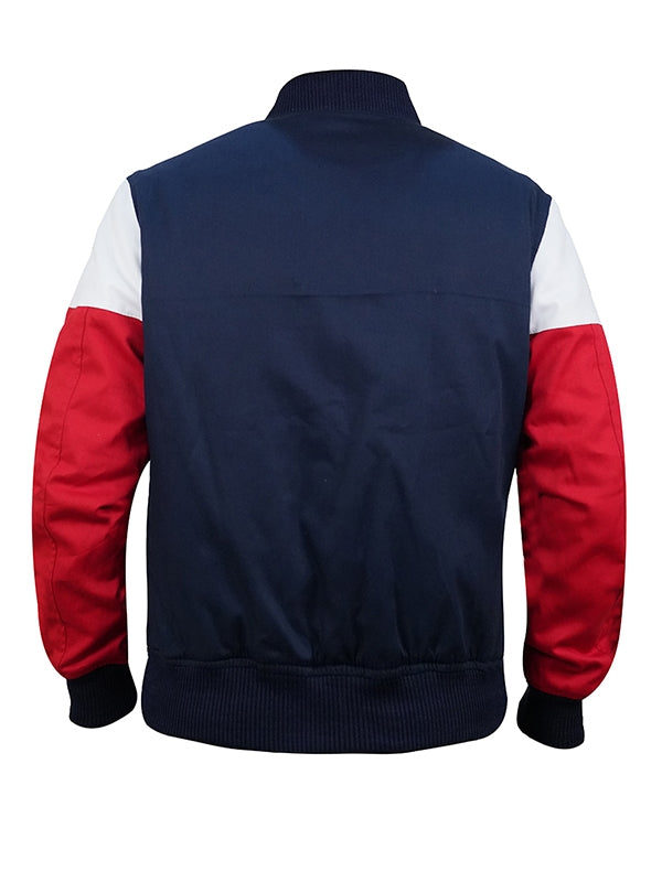 Men's Retro Style Casual Bomber Jacket - view 3