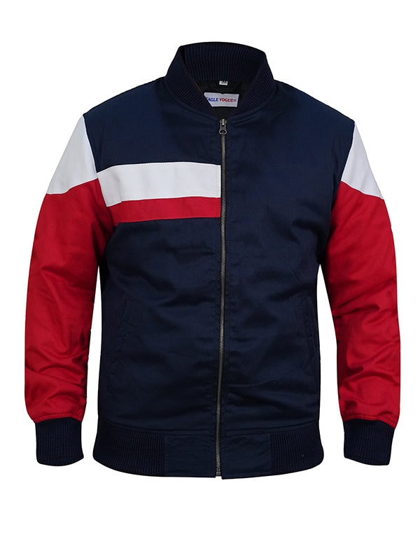 Men's Retro Style Casual Bomber Jacket