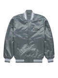 Unisex New Heights Starter Grey Satin Jacket