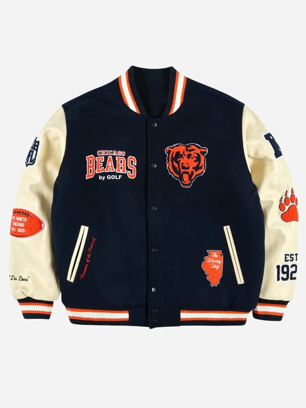 NFL Chicago Bears Varsity Letterman Jacket