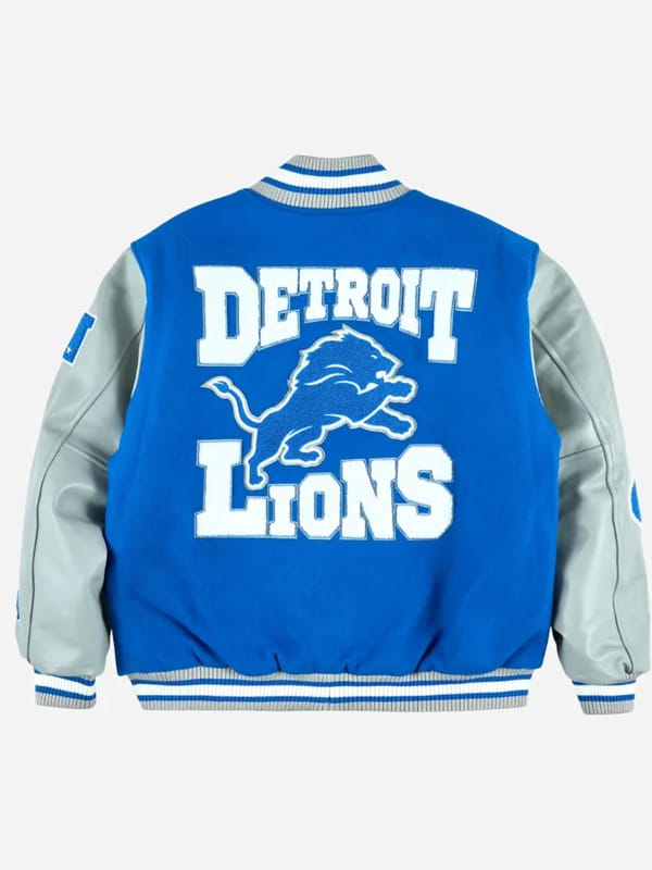 NFL Detroit Lions Varsity Letterman Jacket - view 2