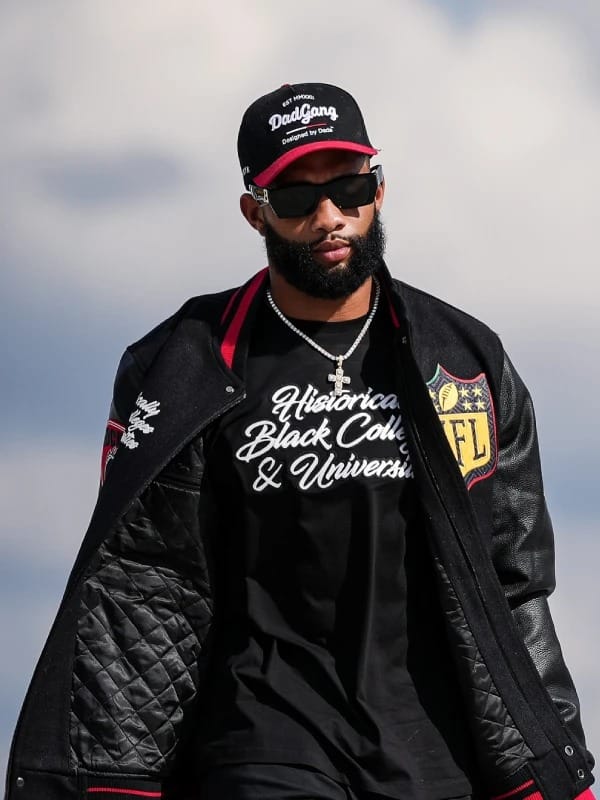 NFL KhaDarel Hodge HBCU Varsity Letterman Jacket