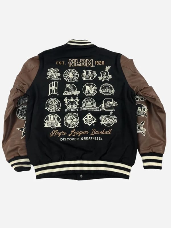 NLBM Negro League Baseball Varsity Jacket - view 3