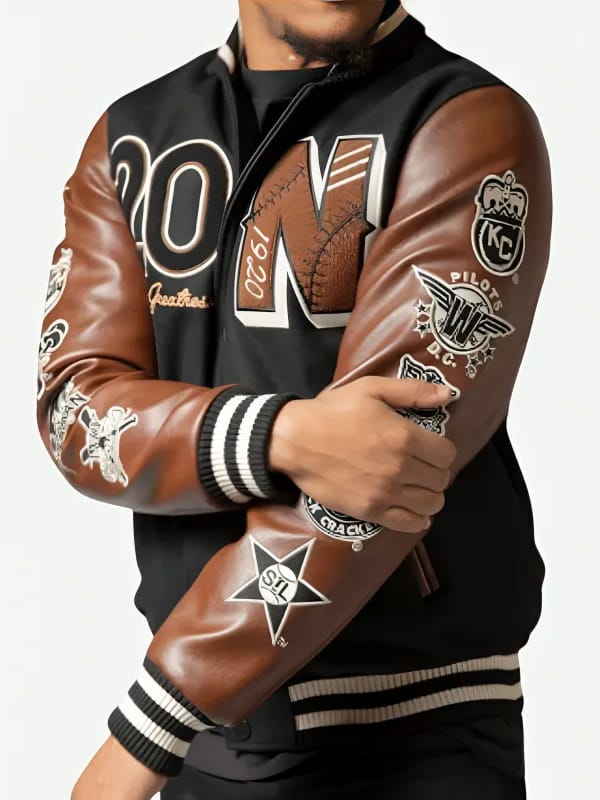 NLBM Negro League Baseball Varsity Jacket