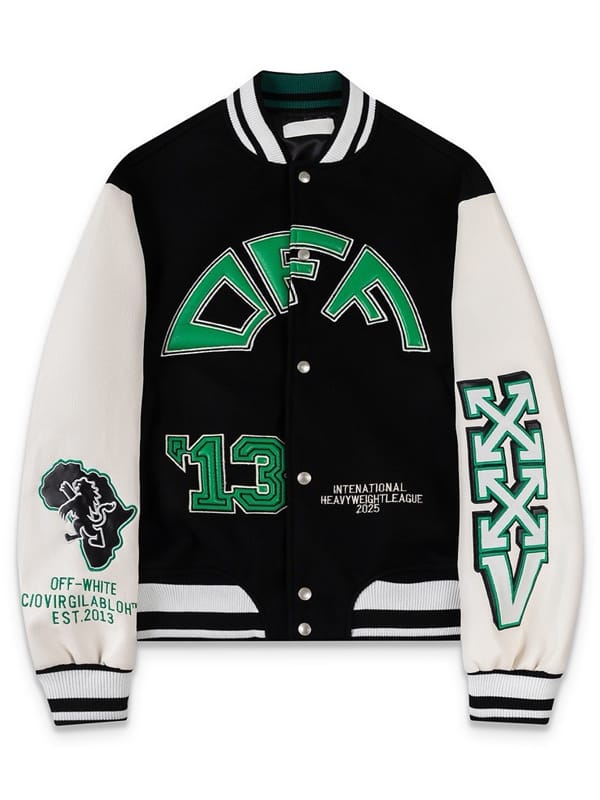 Off-White International Heavyweight League Varsity Jacket