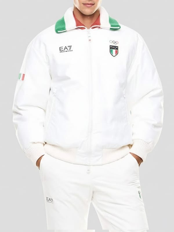 Olympics 2026 Team Italy EA7 Emporio Armani Jacket