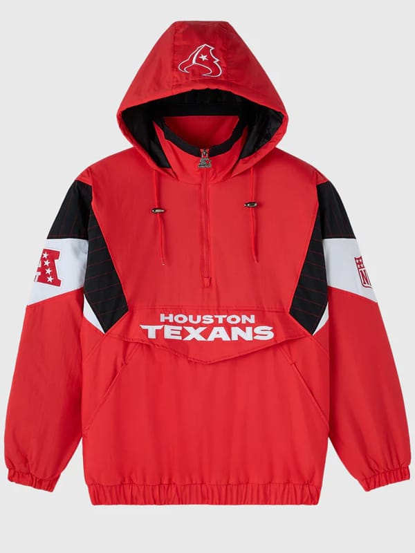 NFL X OVO Houston Texans Pullover Varsity Jacket