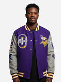 OVO x Minnesota Vikings Purple Varsity Jacket