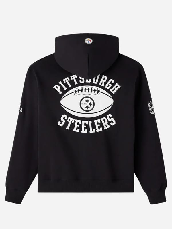 2025 OVO X Pittsburgh Steelers Black Hoodie - view 2