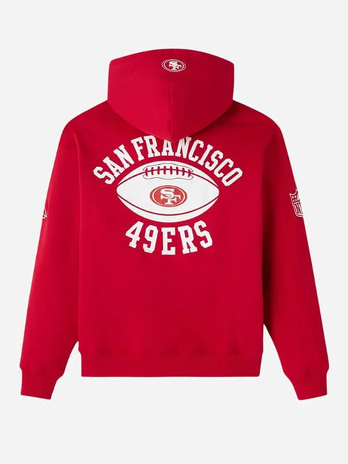 2025 OVO X San Francisco 49ers Red Hoodie - view 2
