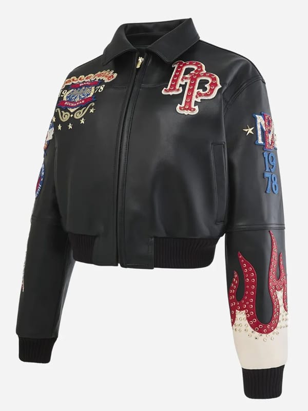 Pelle Pelle World Famous Black Leather Jacket - view 2