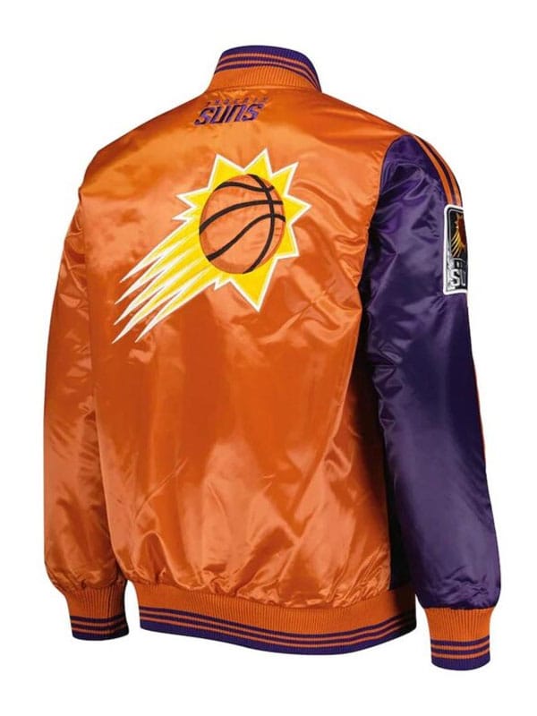 Phoenix Suns Starter Varsity Satin Jacket - view 2