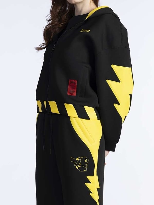Pokémon × Jimmy Paul Difuzed Pikachu Crop Hoodie - view 4