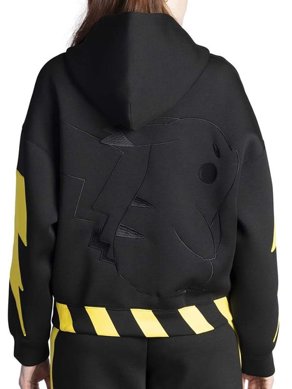 Pokémon × Jimmy Paul Difuzed Pikachu Crop Hoodie - view 3