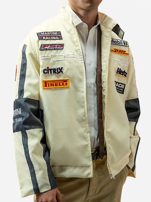 Porsche Martini Motorsport Racing Bomber Jacket