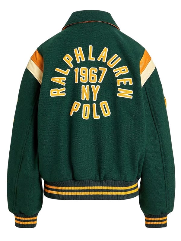 Ralph Lauren 1967 NY Polo Letterman Varsity Jacket - view 2