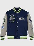 2025 OVO Seattle Seahawks Varsity Jacket