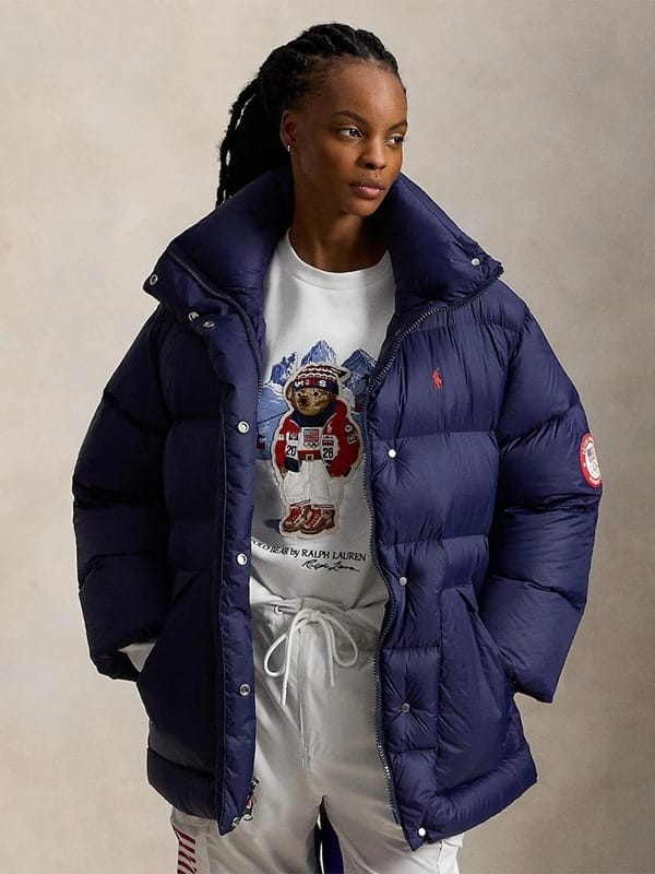Winter Olympics 2026 Team USA Down Puffer Jacket